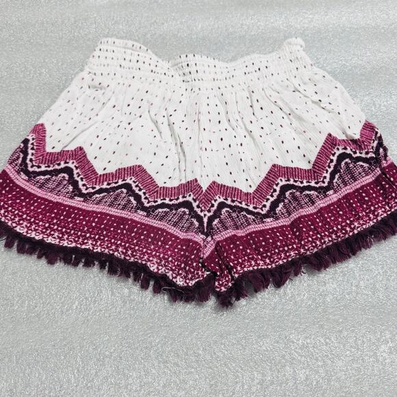 No Boundaries Girls Boho Fringe Shorts Small (3-5) - Picture 4 of 7